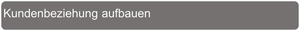 Kundenbeziehung aufbauen